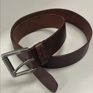 Men's Brown Leather Belt